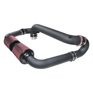 S58 front mount aluminum vs plastic intake technical relocation and RAM air effect comparison